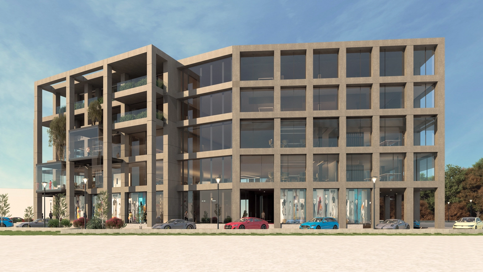 Objekt afarist në Prishtinë (Çagllavice), architectural view 1