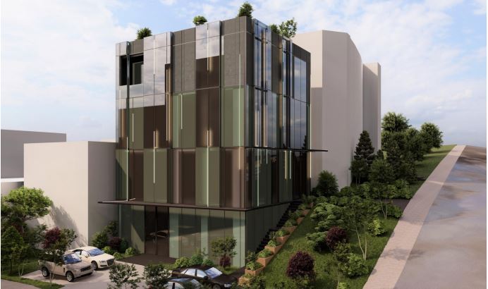 Objekt afarist në Prishtinë (Aktash), architectural view 3